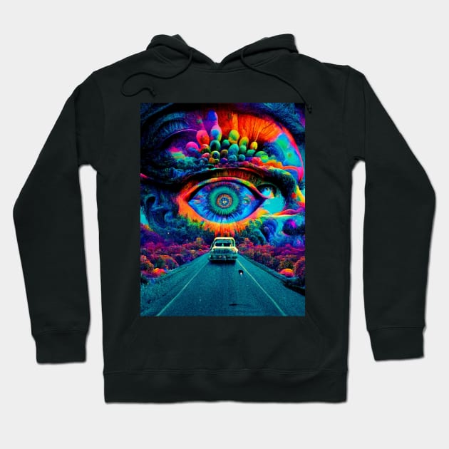 Born Trippy Hoodie by FrogandFog